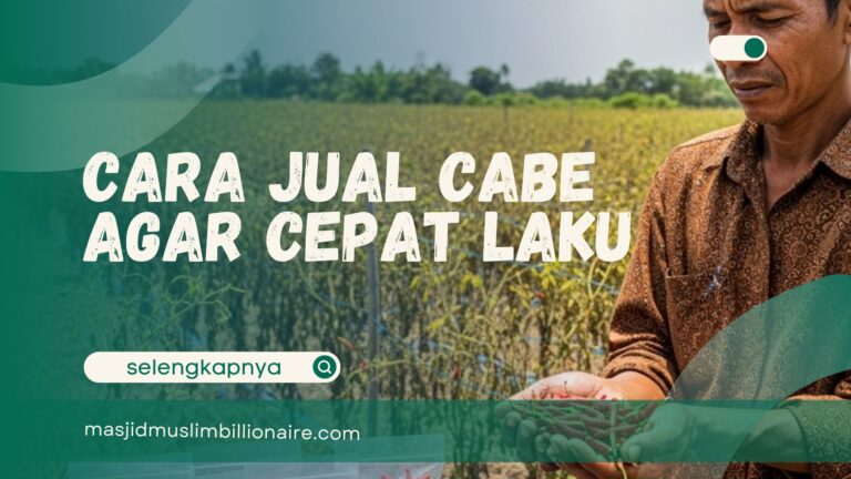 cara jual cabe