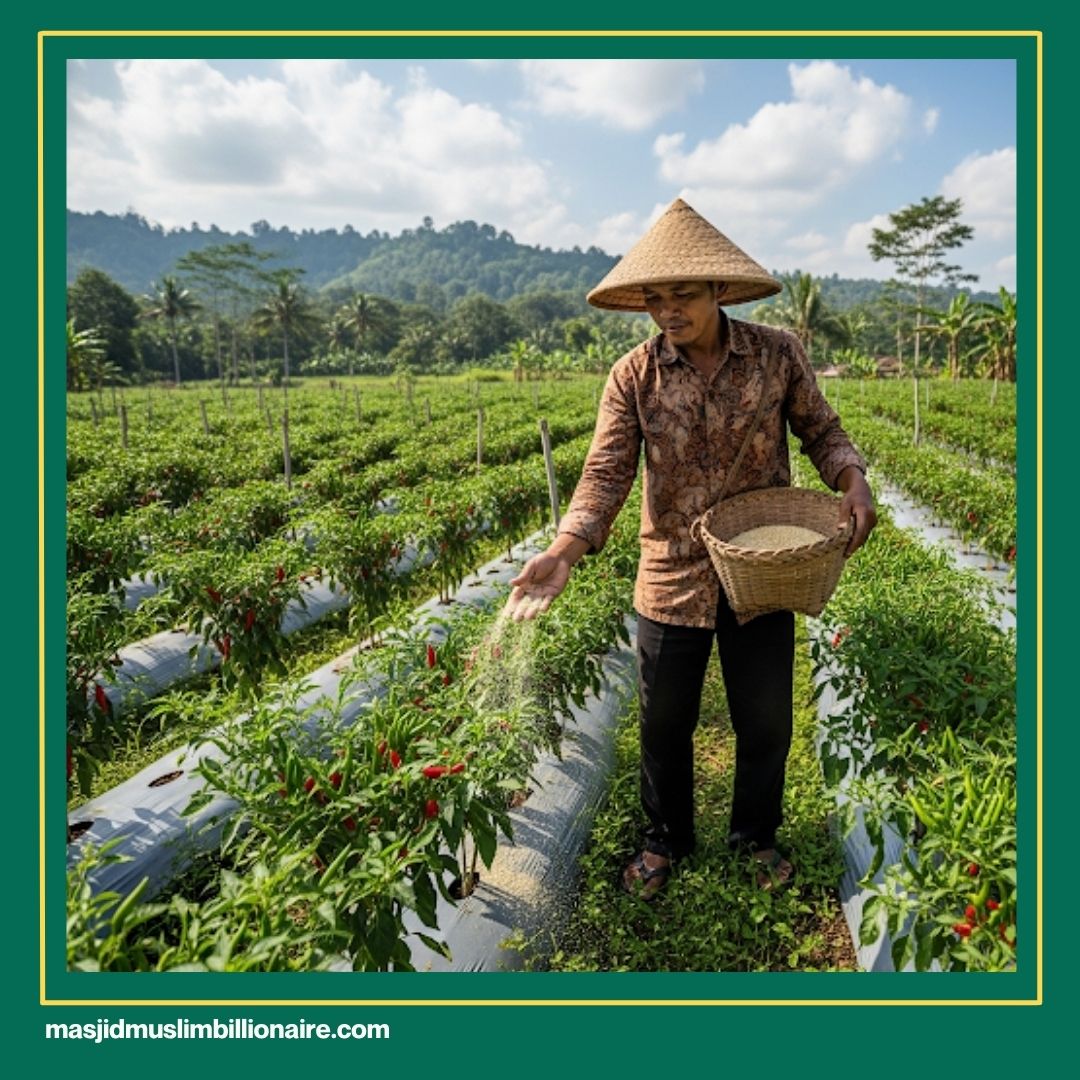 cara agar tanaman cabe tumbuh subur dan bebuah lebat