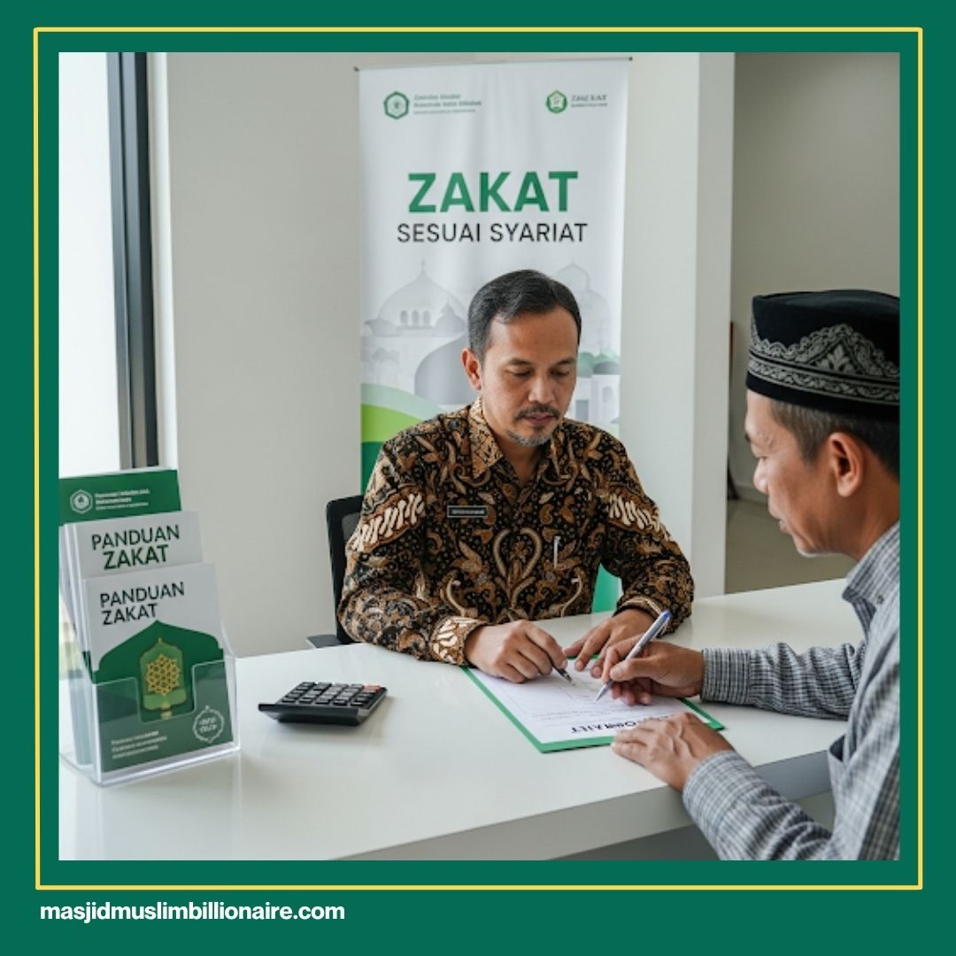 cara hitung zakat dagang