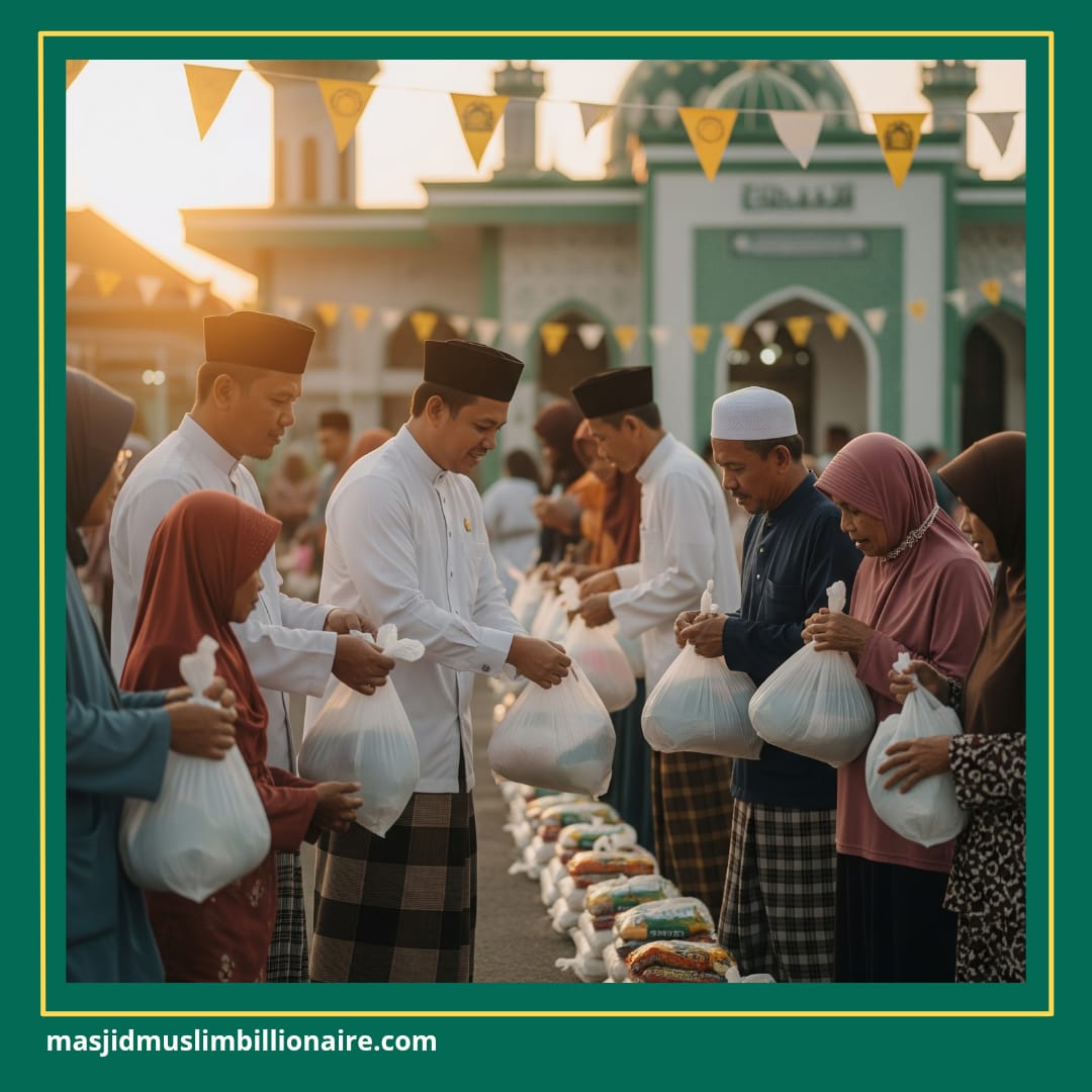 kenapa zakat fitrah harus makanan pokok 