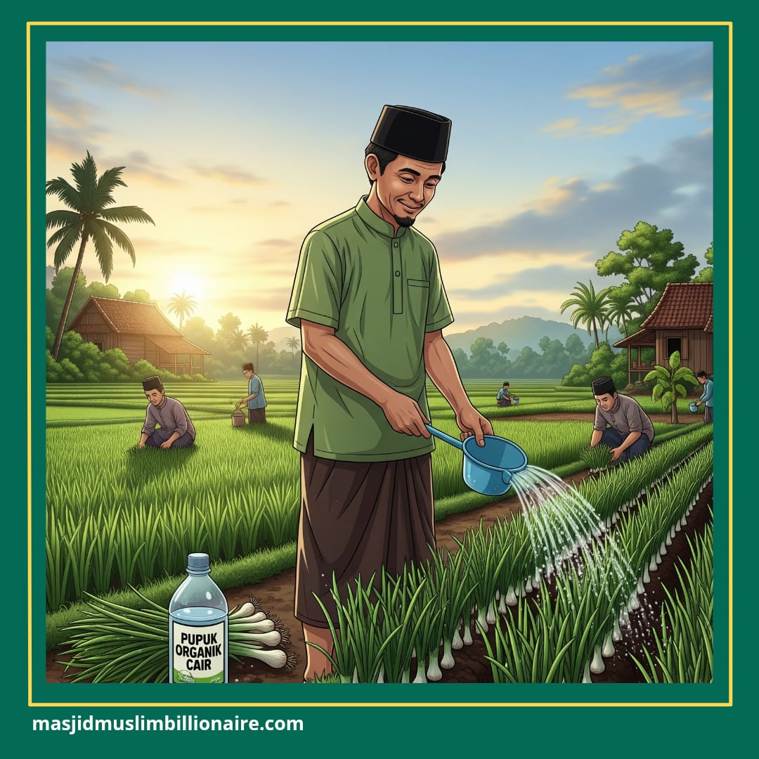 cara menanam daun bawang di tanah