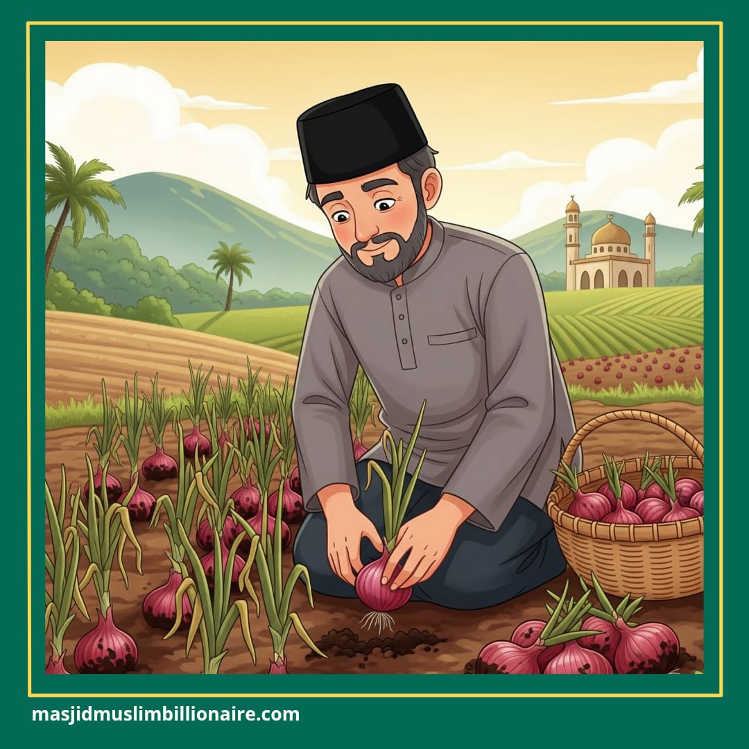menanam bawang merah di musim hujan 