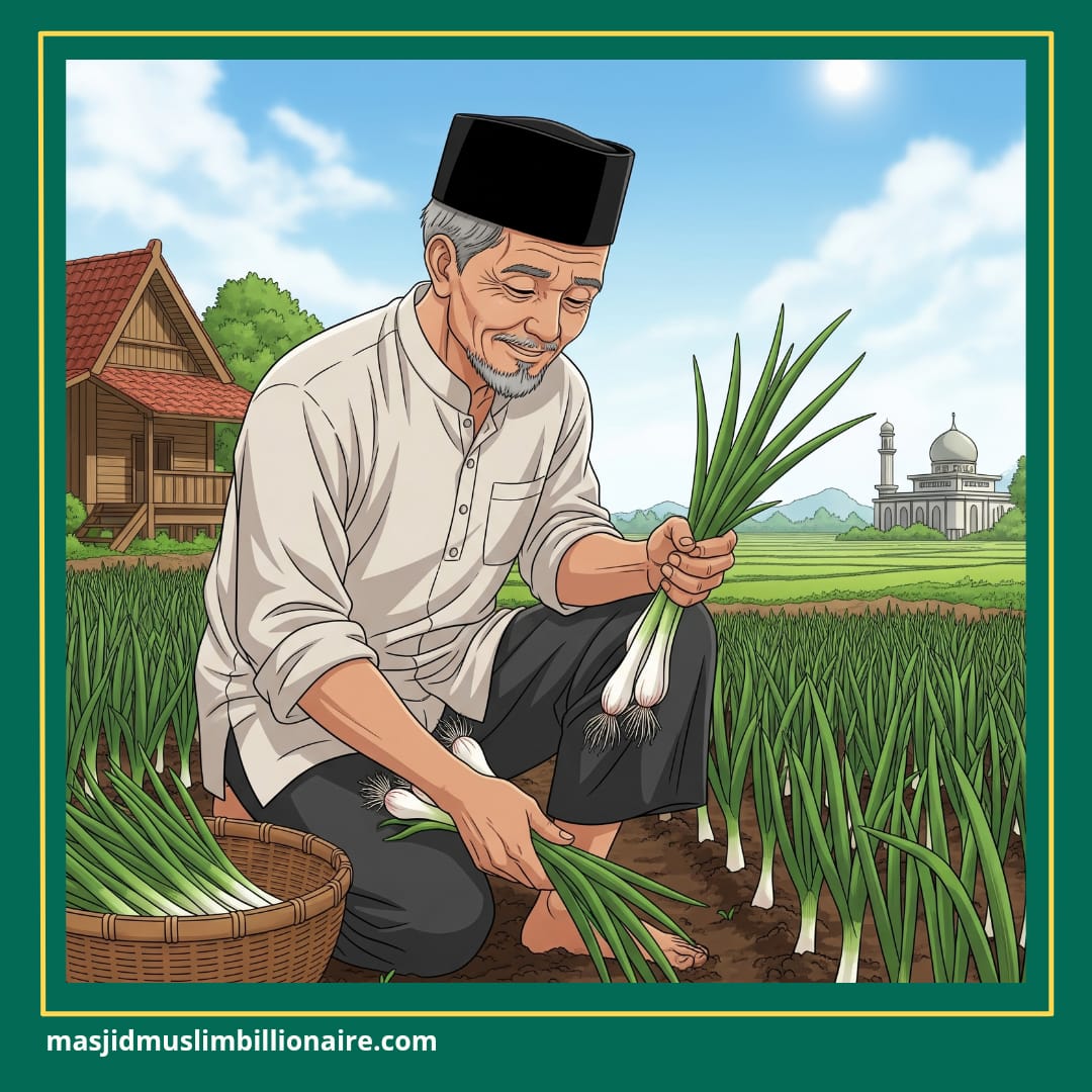 cara menanam daun bawang di tanah