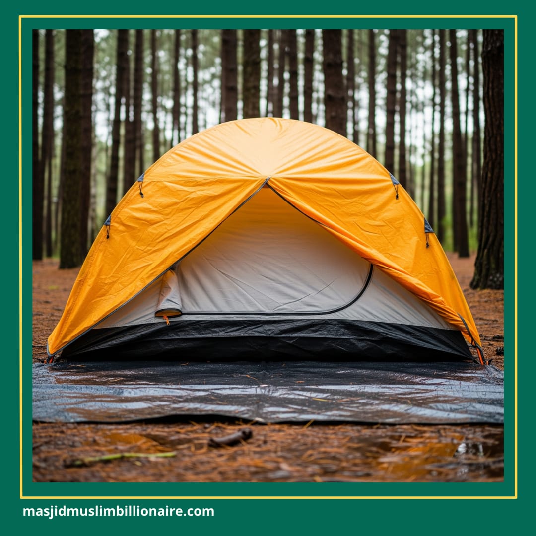 tips camping saat hujan