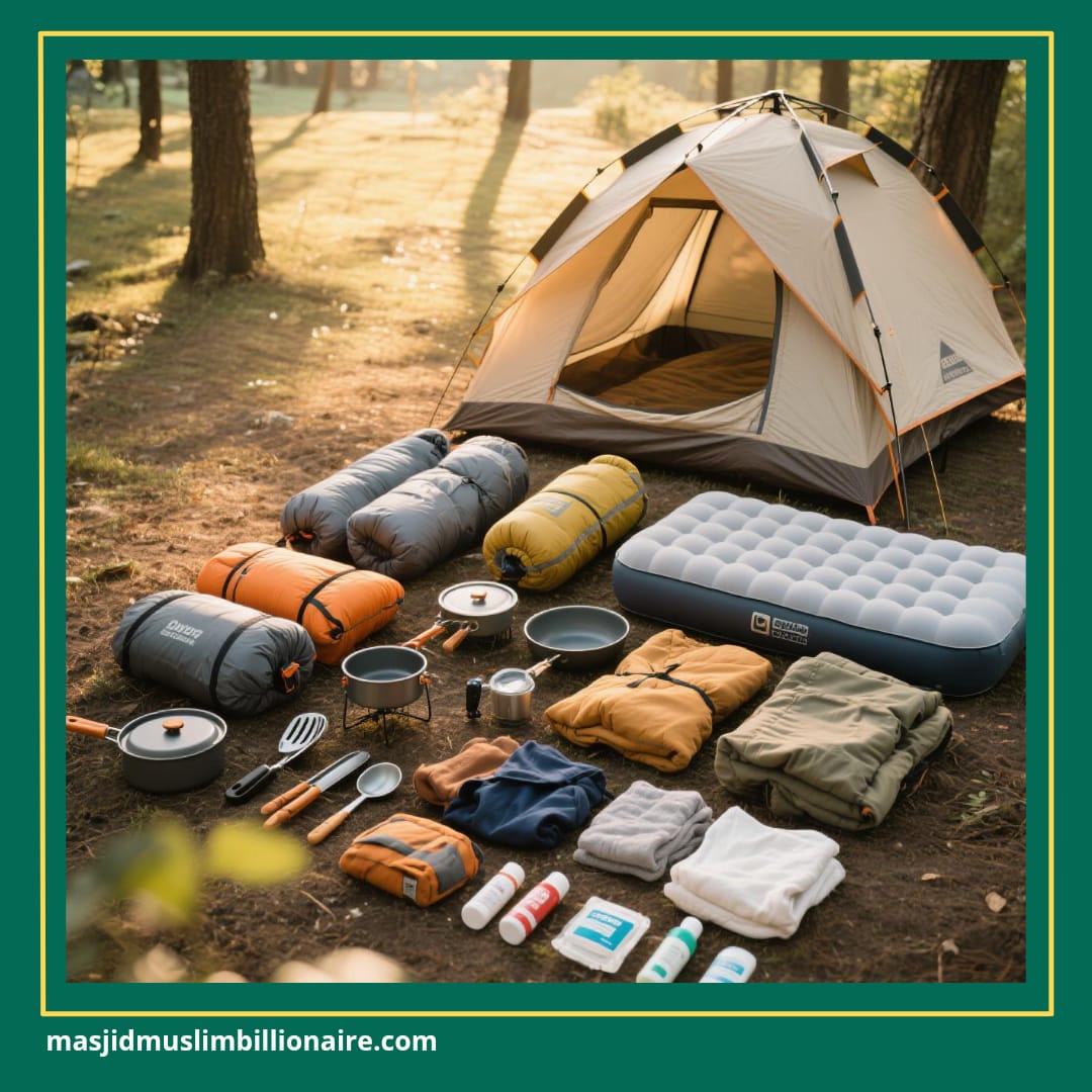 cara packing barang camping