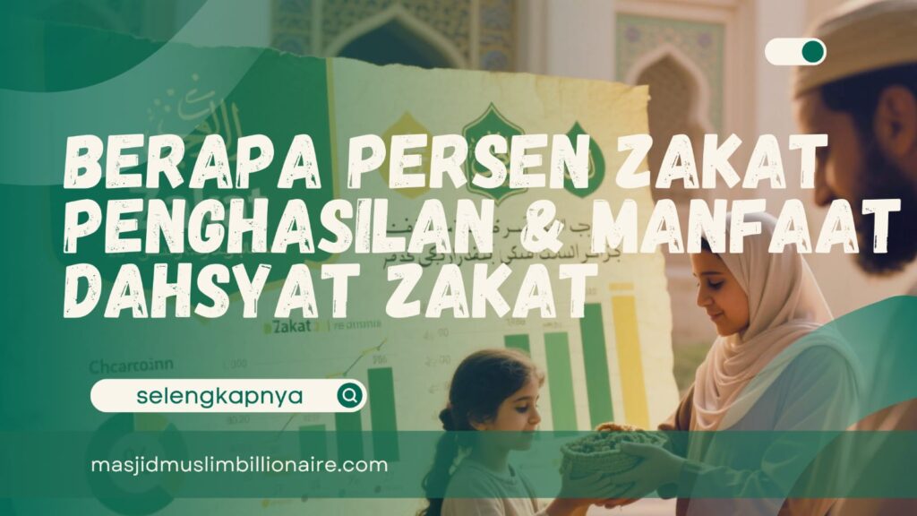 berapa persen zakat penghasilan yang dikeluarkan