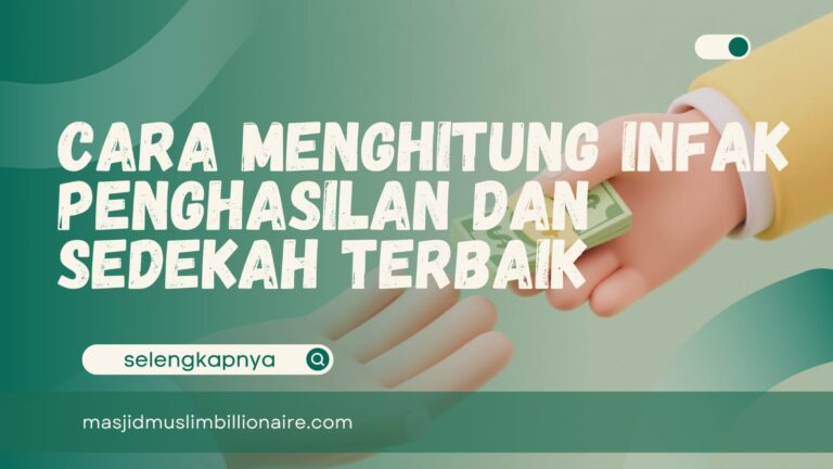 cara menghitung infak penghasilan