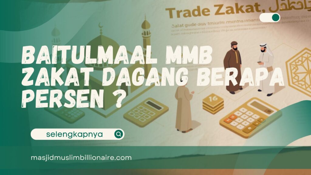 berapa persen zakat dagang