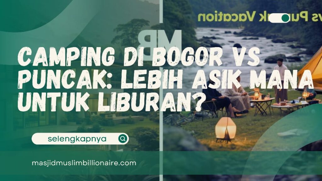 camping bogor puncak