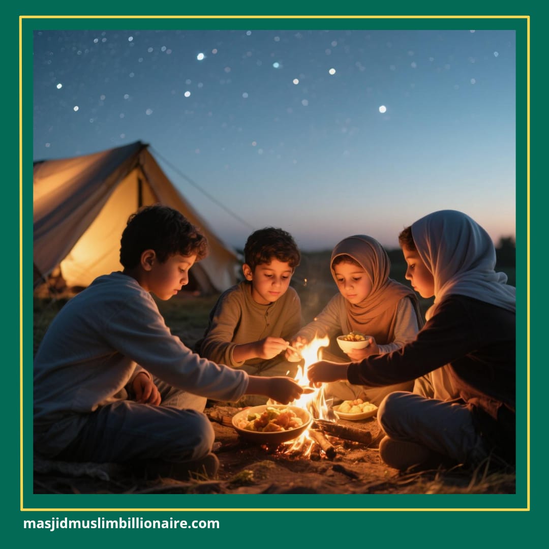 kegiatan camping anak tk
