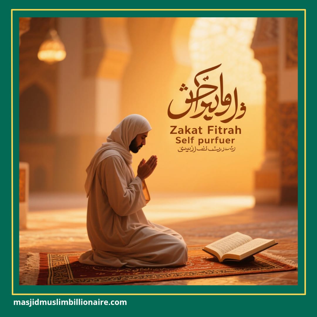 zakat fitrah setelah shalat idul fitri