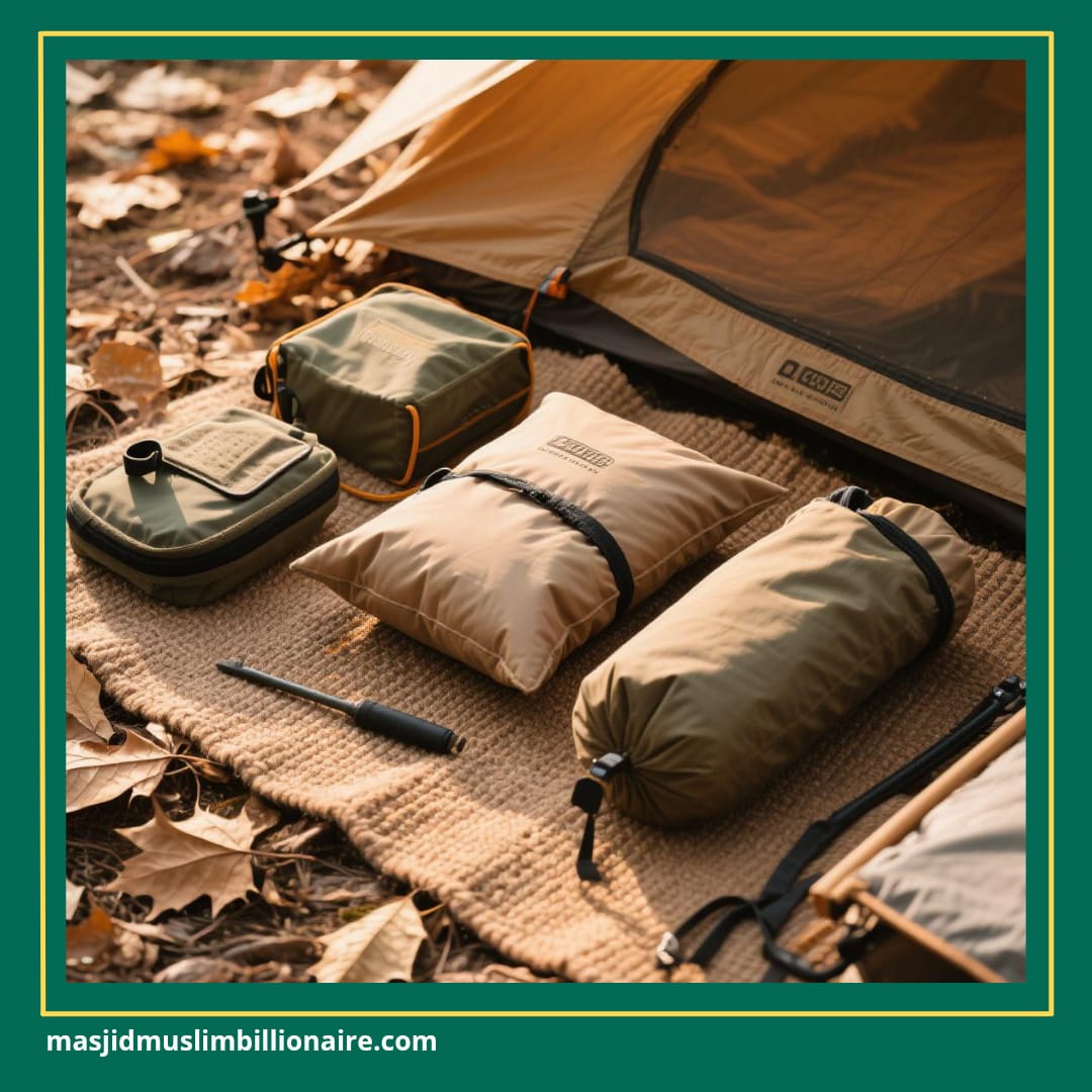 cara bikin tenda camping