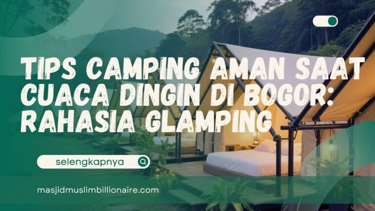 camping dingin di bogor