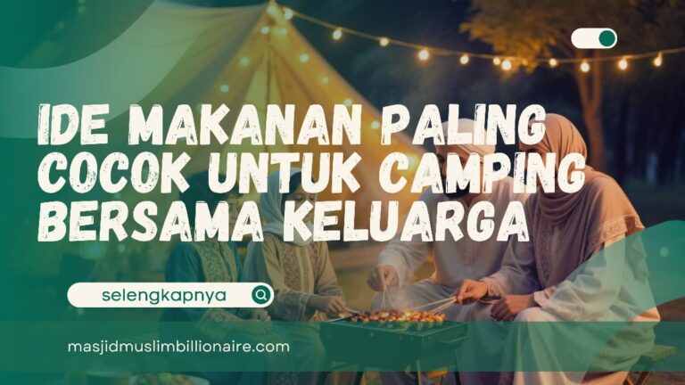 makanan cocok untuk camping