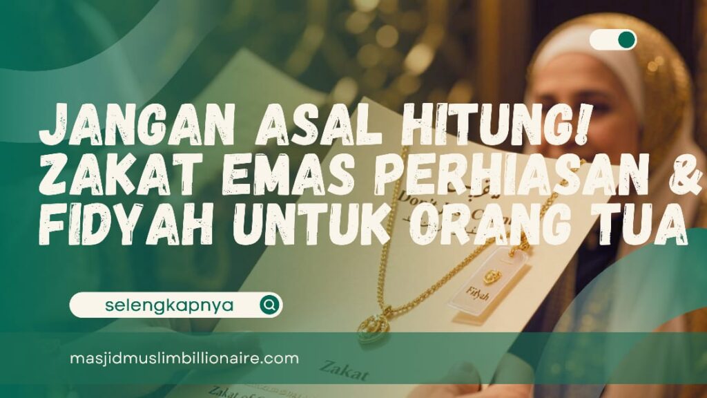 cara menghitung zakat emas perhiasan