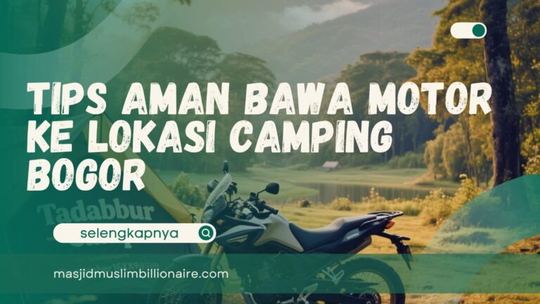 camping bawa motor