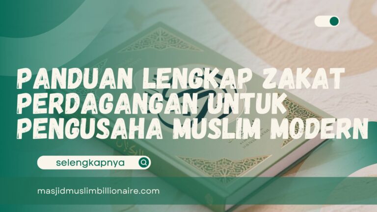 ketentuan zakat perdagangan