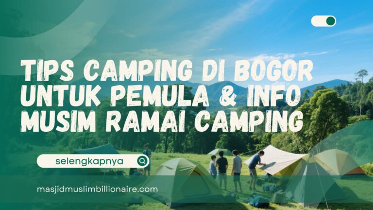 tips camping untuk pemula