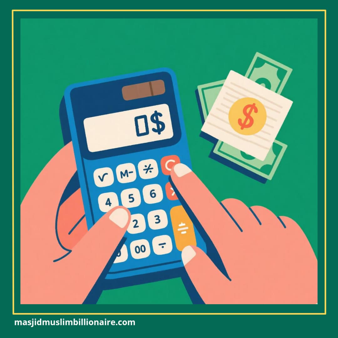 menghitung sedekah penghasilan