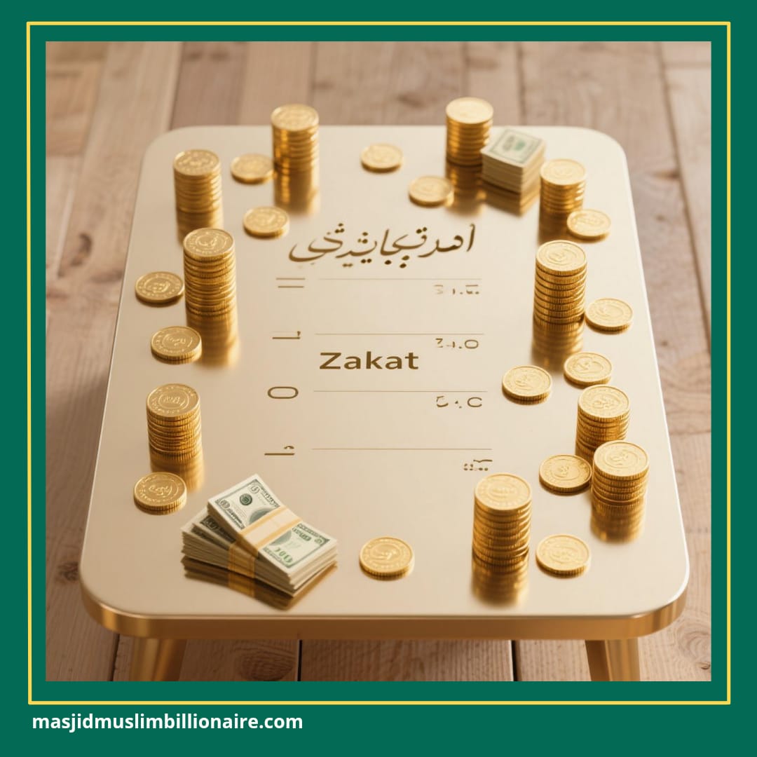 menghitung zakat dari harta 100 gram emas 