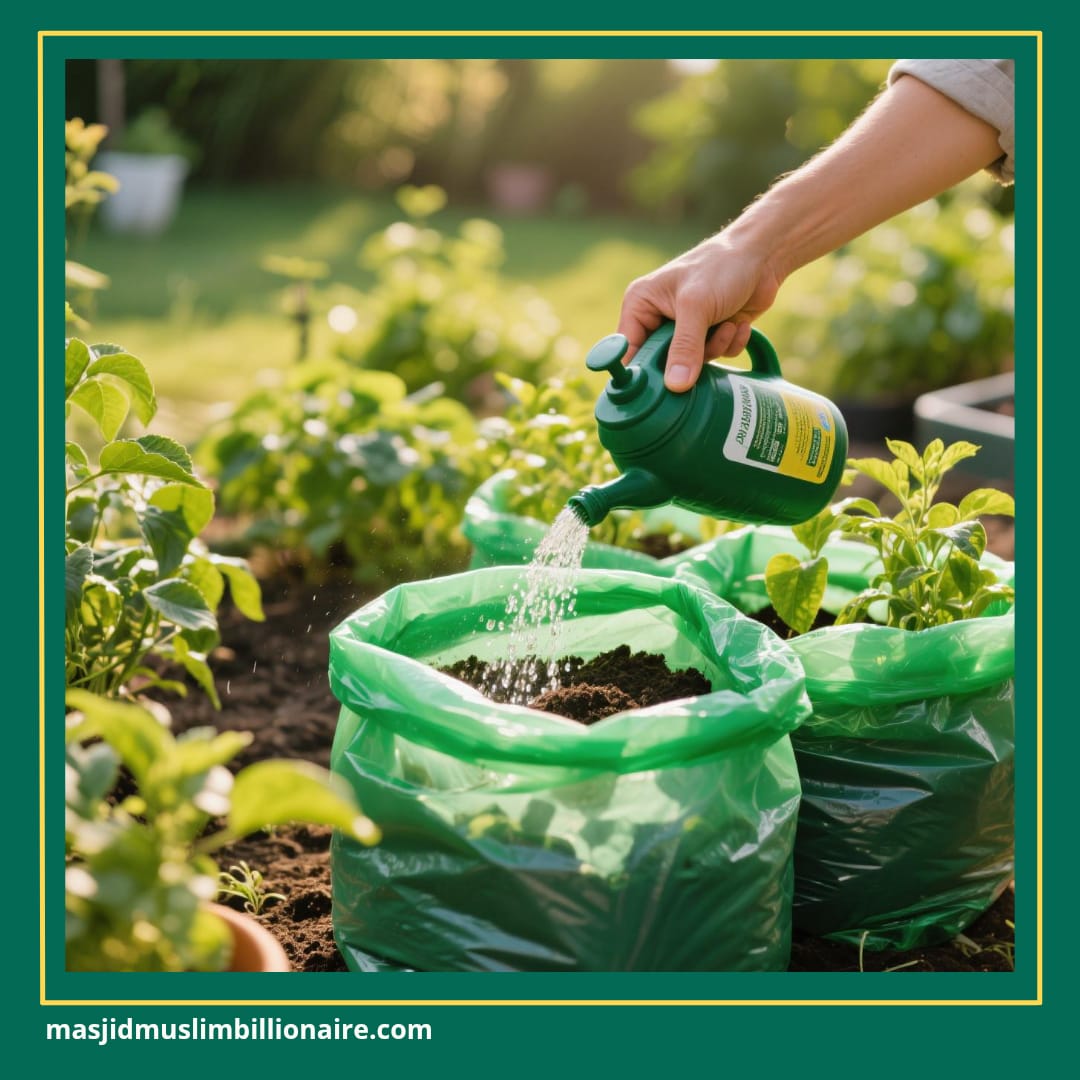 cara menanam kangkung dari biji di polybag 