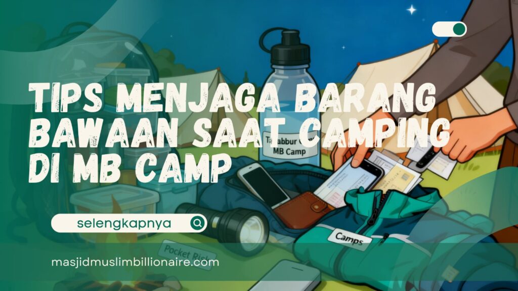 menjaga barang bawaan