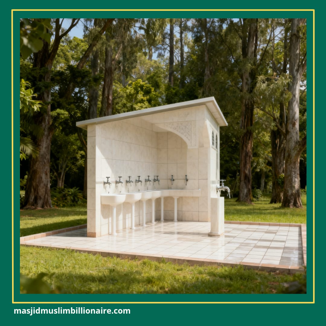 camping ground toilet bersih