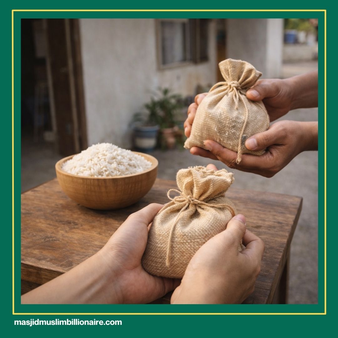 cara bayar zakat fitrah online
