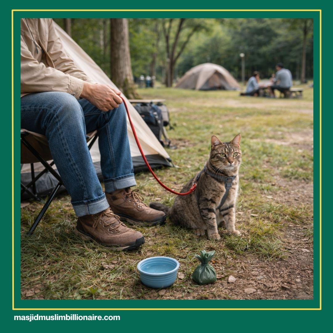 camping dengan hewan peliharaan