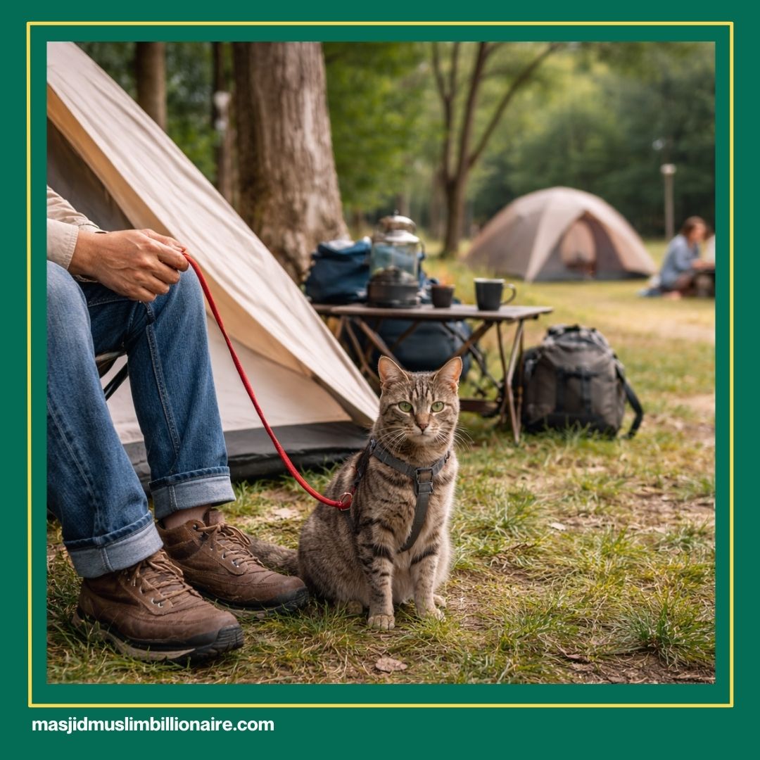 camping dengan hewan peliharaan