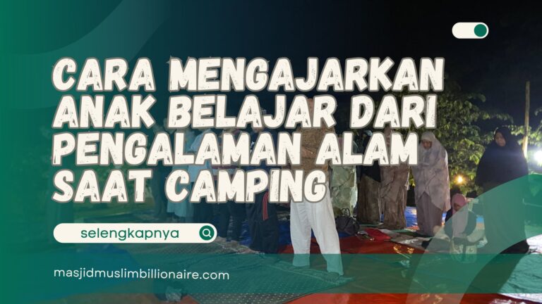 cara mengajarkan anak belajar
