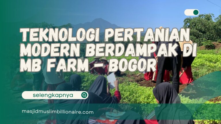 teknologi pertanian modern berdampak