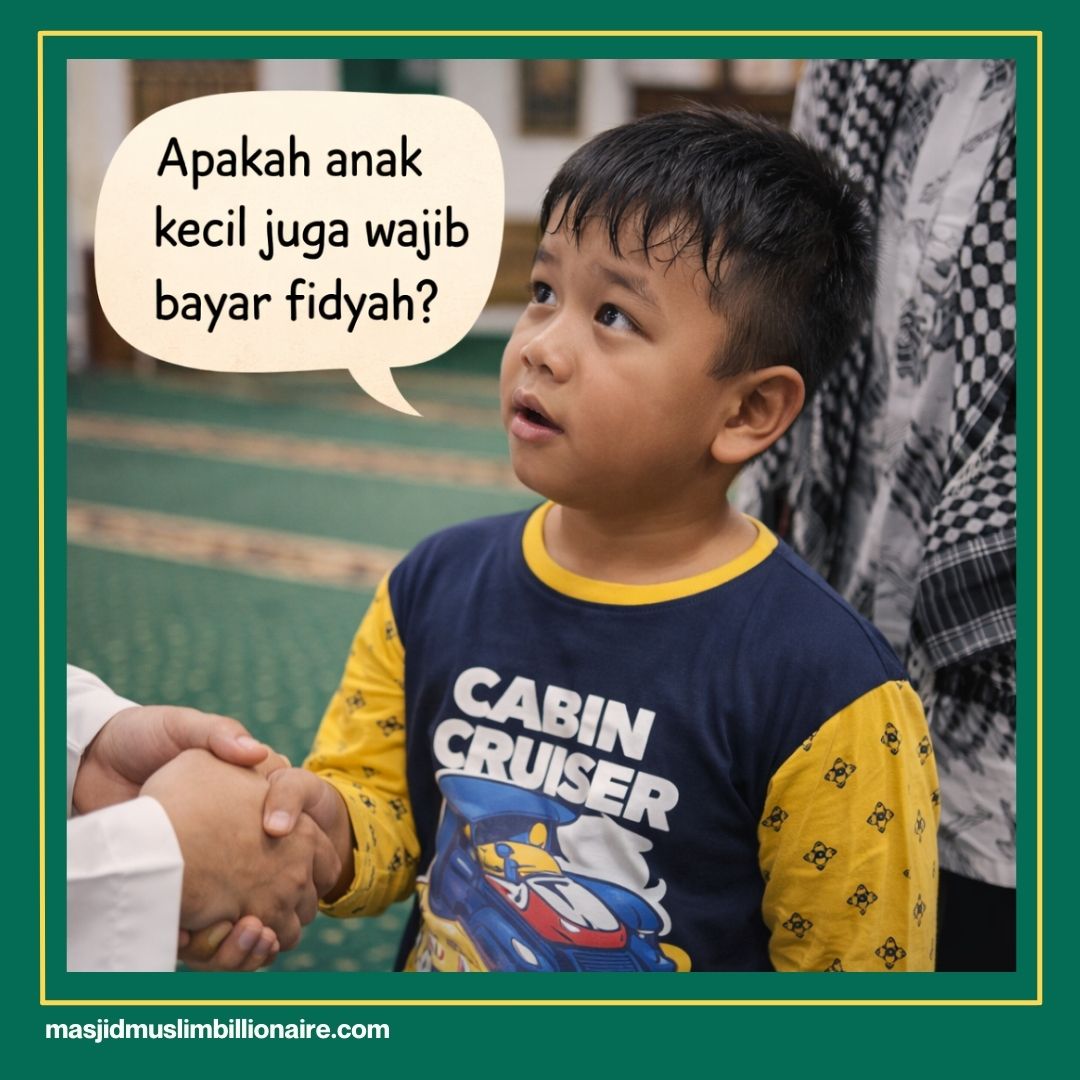 apakah anak kecil wajib bayar zakat fitrah