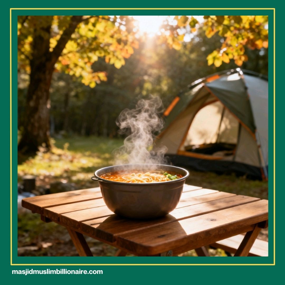 menu makanan saat camping