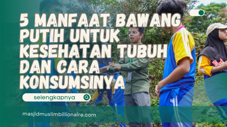 manfaat bawang putih untuk kesehatan tubuh