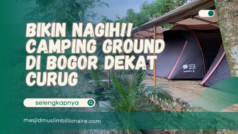camping ground bogor dekat curug