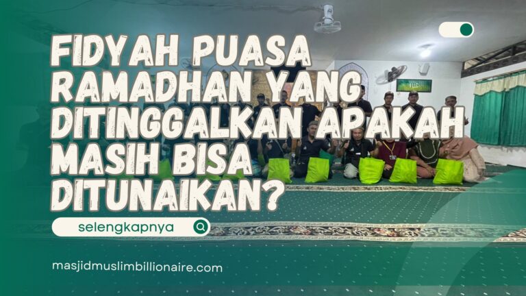 fidyah puasa ramadhan