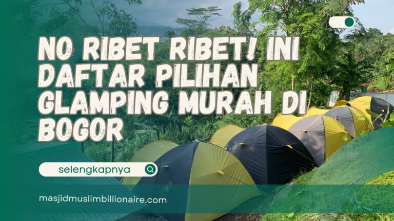 glamping murah di bogor
