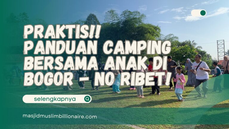camping bersama anak