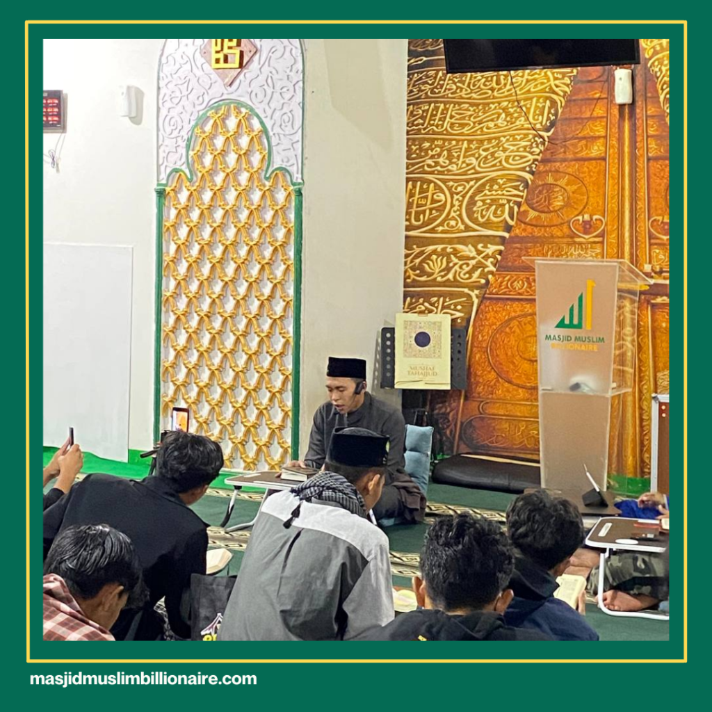 niat itikaf di masjid