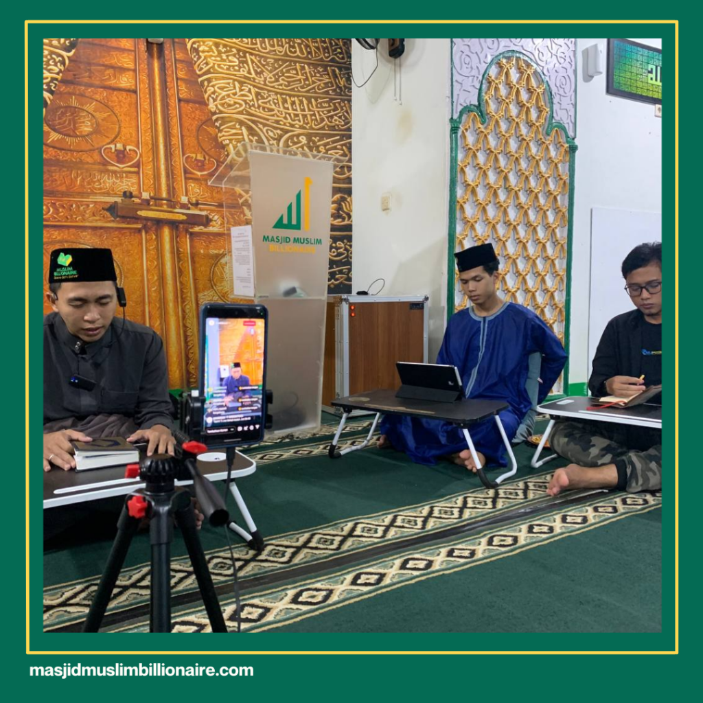 niat itikaf di masjid