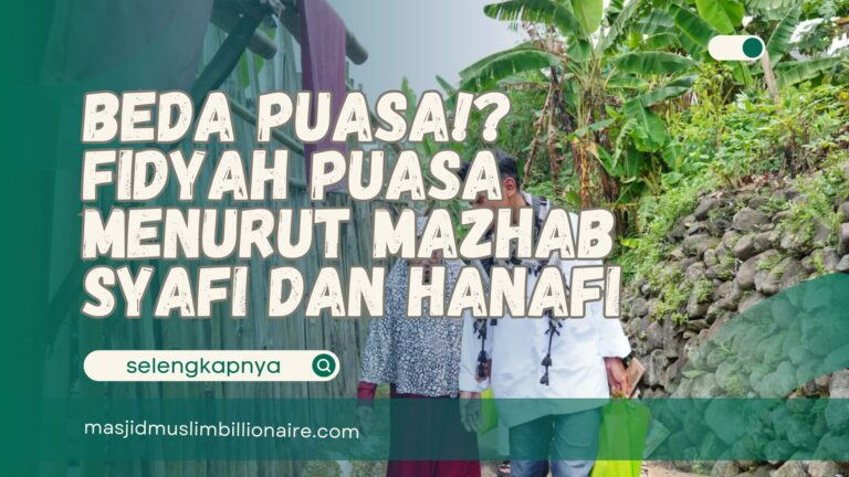 fidyah puasa menurut mazhab syafi