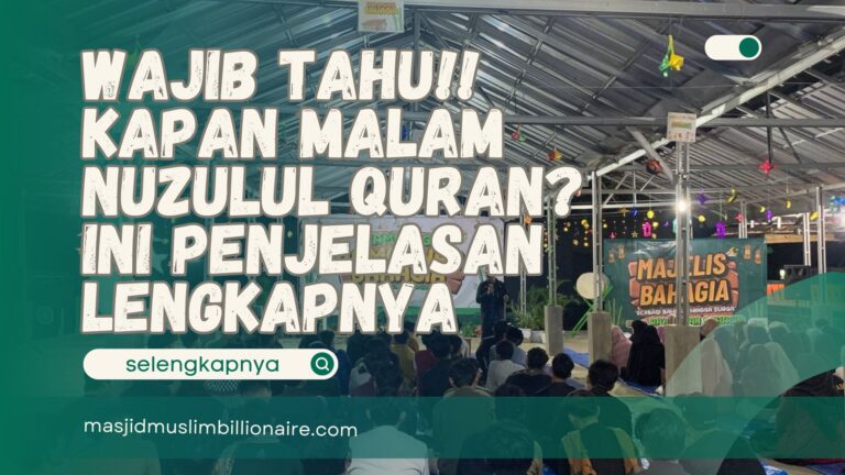 kapan malam nuzulul quran