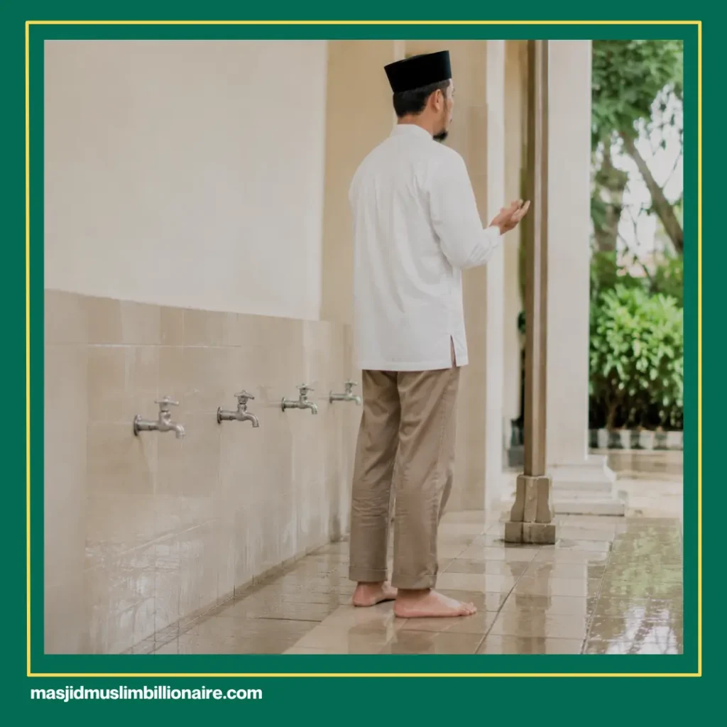 doa sebelum wudhu dan sesudah wudhu