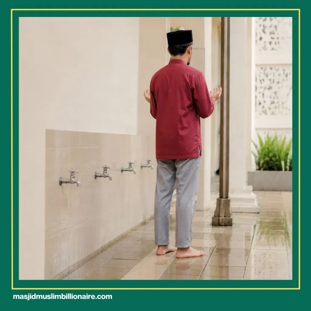 niat wudhu dibaca ketika