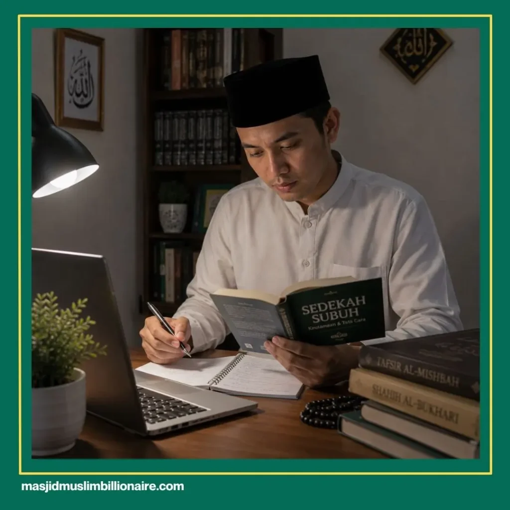 cara sedekah subuh di rumah sendiri