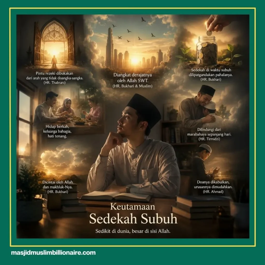 cara sedekah subuh di rumah sendiri