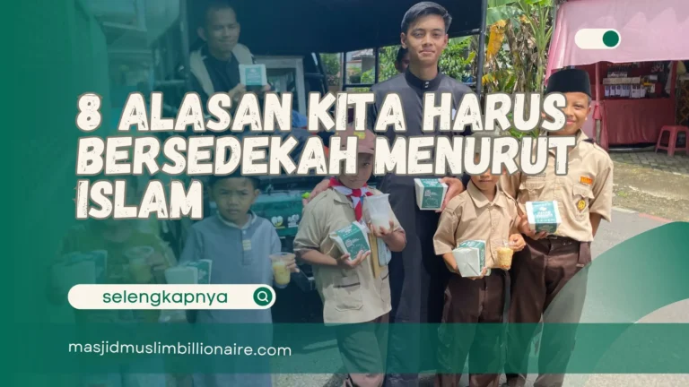 alasan kita harus bersedekah