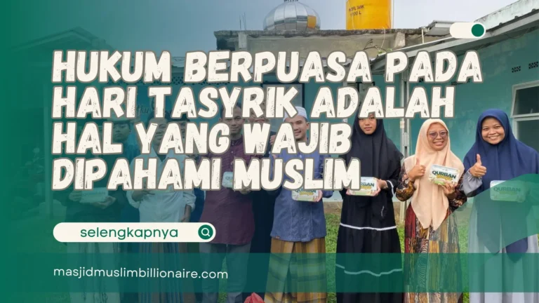 hukum berpuasa di hari tasyrik