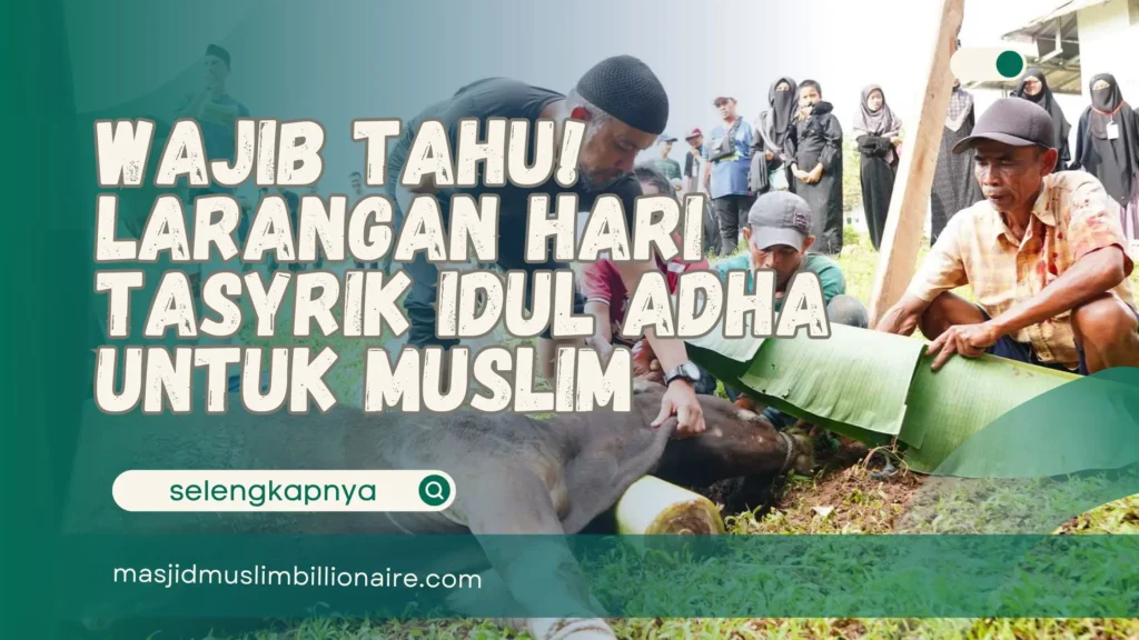 larangan hari tasyrik idul adha
